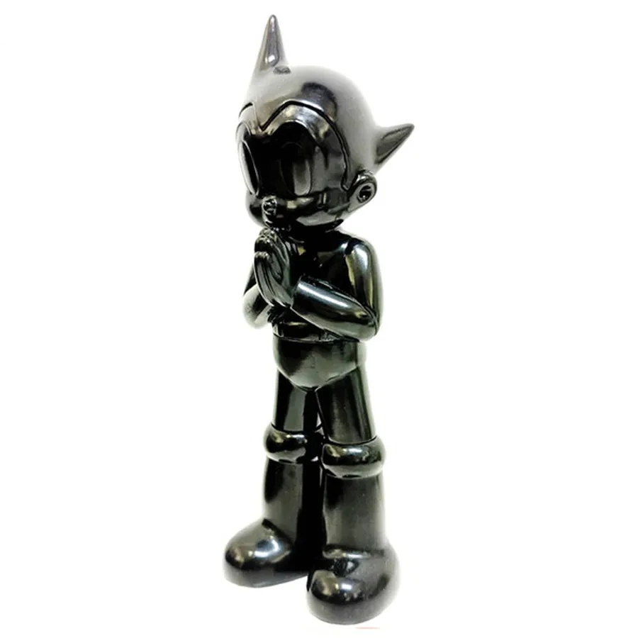 Tetsuwan Atom - Atom - Greeting, Black (Toy Qube) - main image