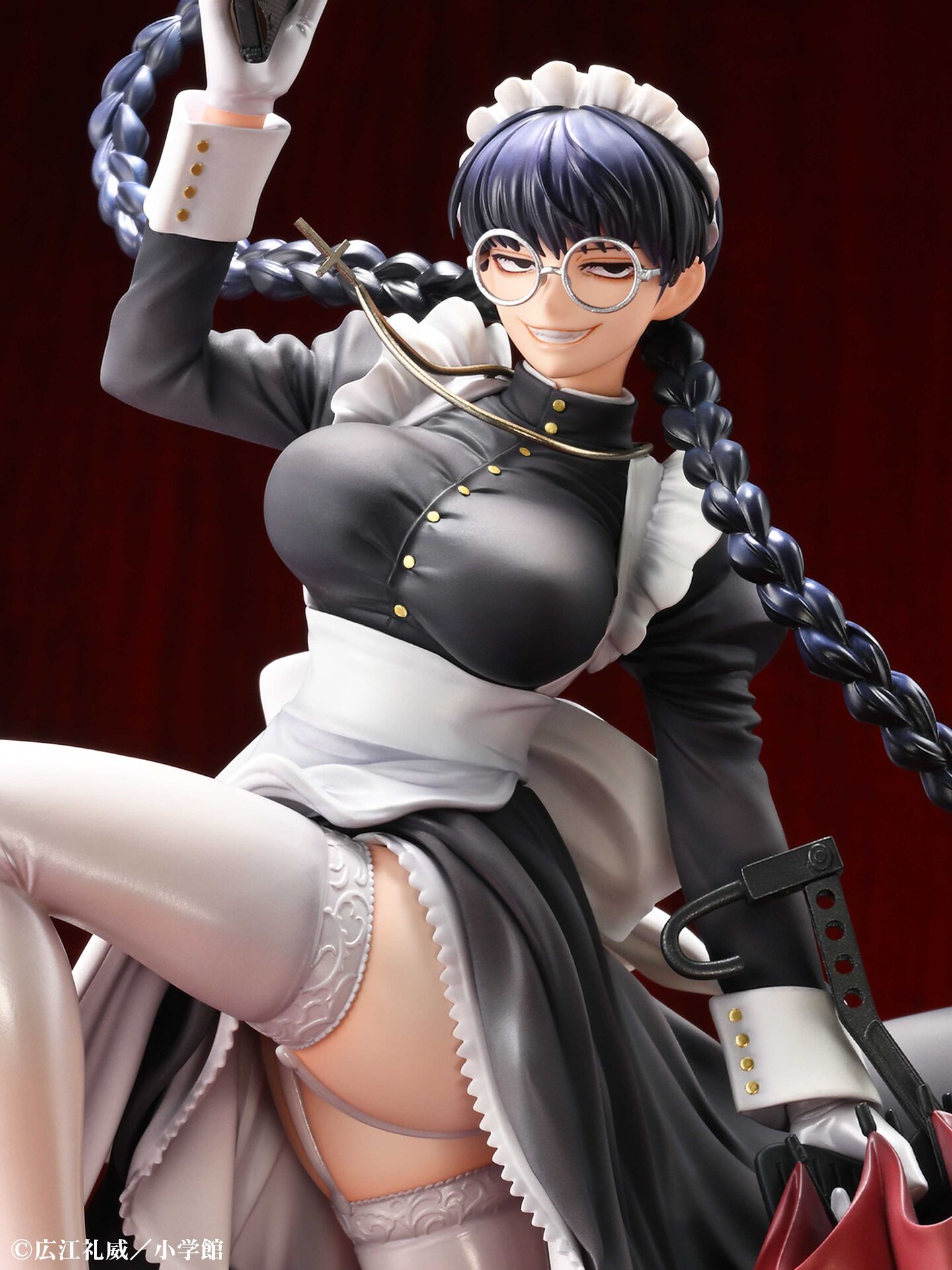 Black Lagoon Roberta Nightmare Maid Ver. 1/7 Complete Figure - Image 3