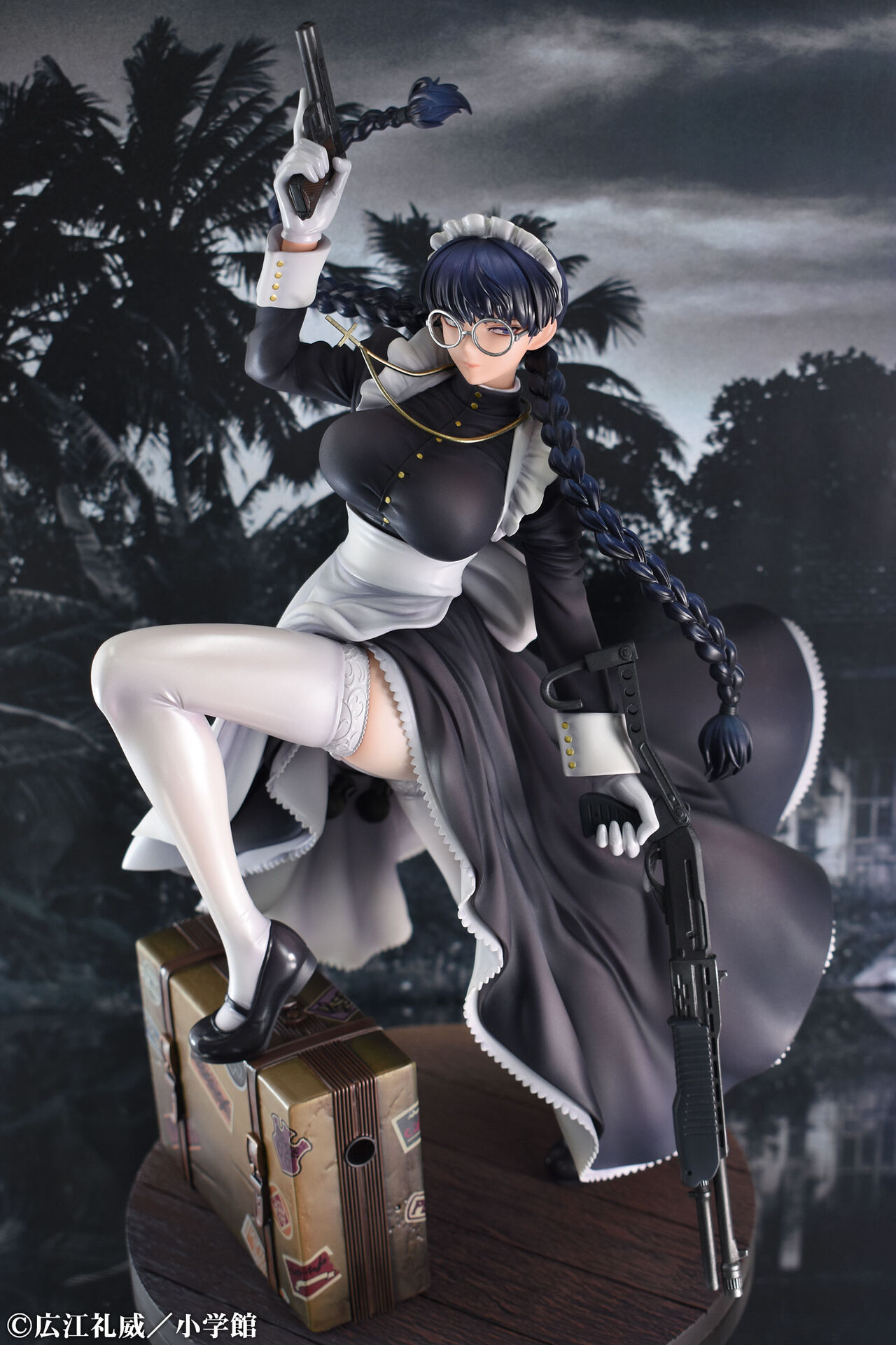 Black Lagoon Roberta Nightmare Maid Ver. 1/7 Complete Figure - Image 14