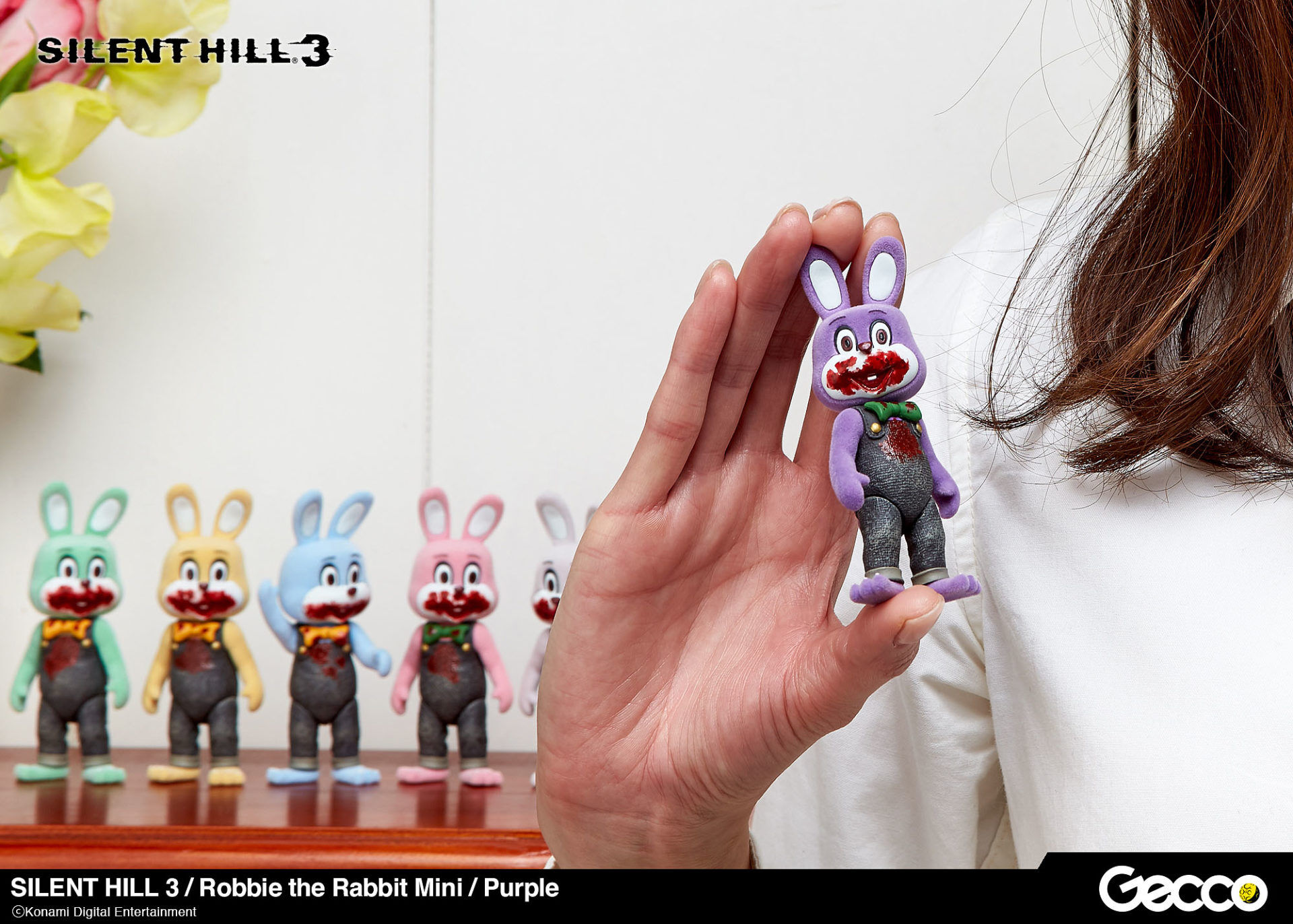 Silent Hill 3 - Robbie The Rabbit - Mini, Purpl... - angle view 3