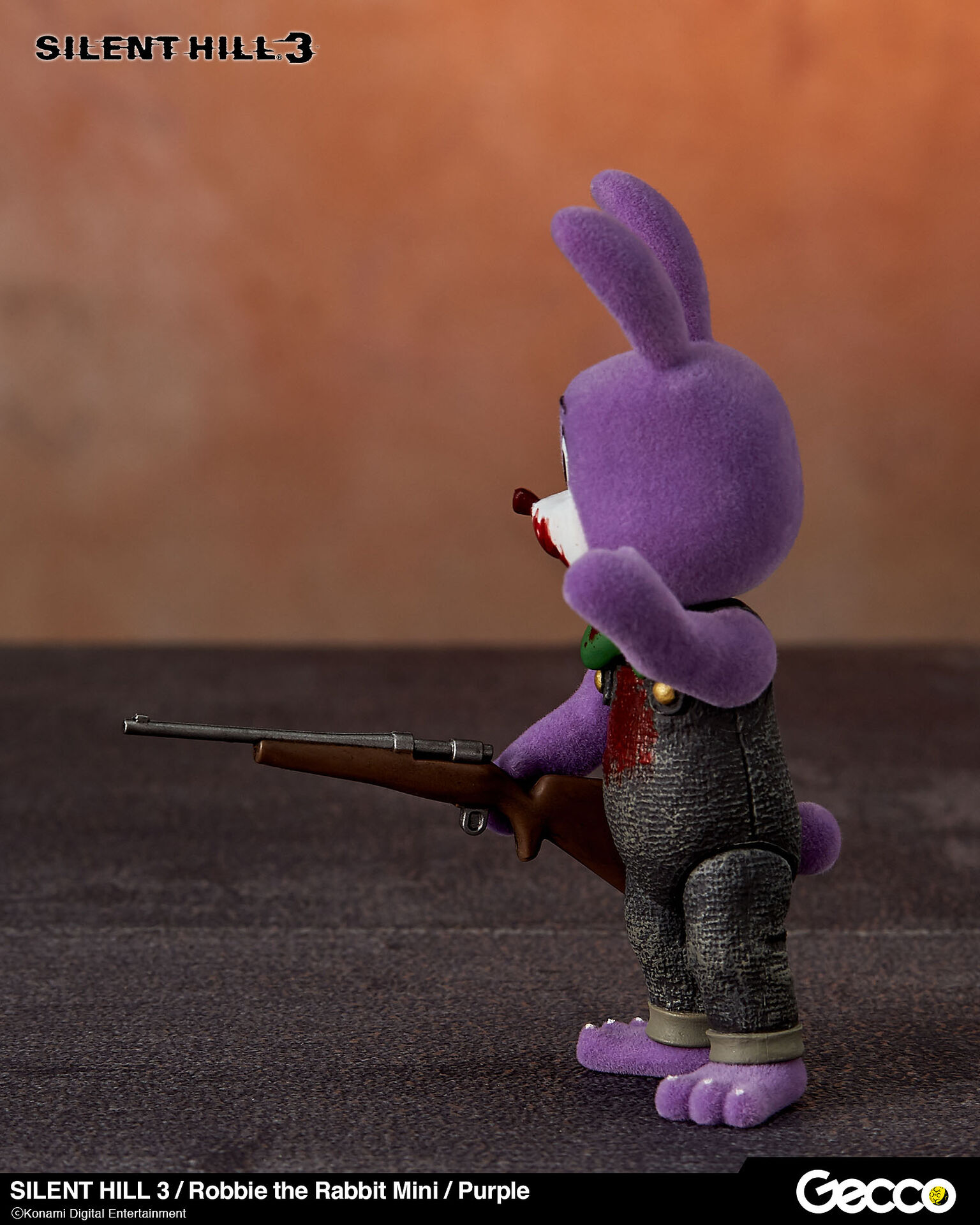 Silent Hill 3 - Robbie The Rabbit - Mini, Purpl... - angle view 7