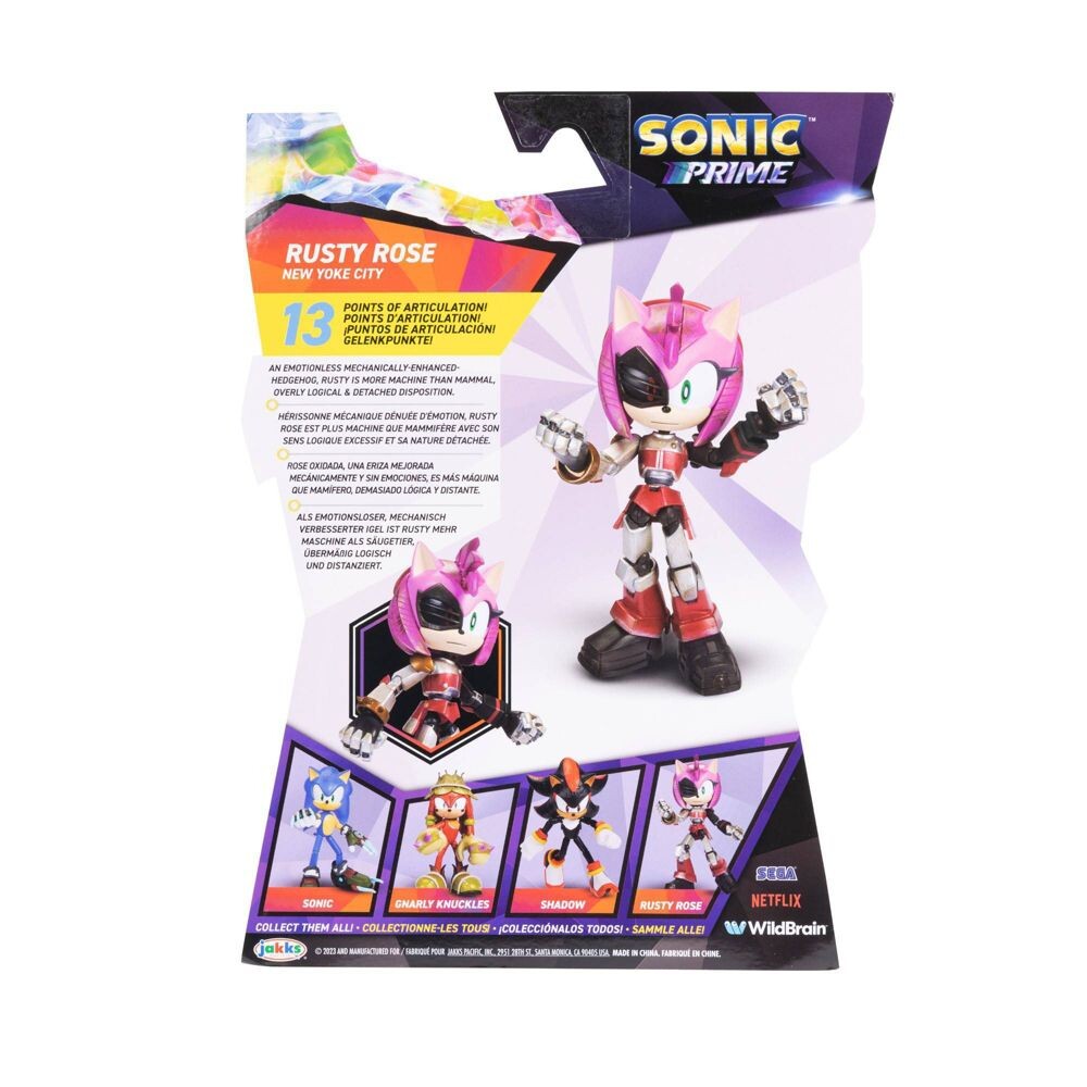 Sonic Prime - Rusty Rose - Sonic Prime 5-inch A... - angle view 3
