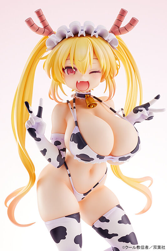 The maid dragon of Kobayashi-san Tohru Cow Pattern Bikini Ver. 1/7 Complete Figure - Image 7