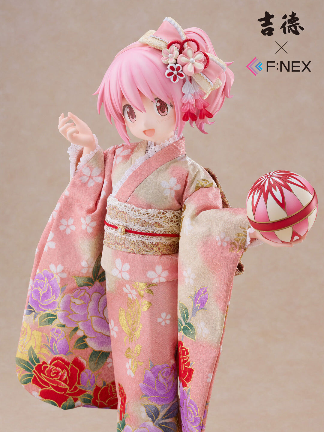Yoshitoku x F-NEX Madoka Kaname -Japanese Doll- 1/4 Scale Figure - Image 11