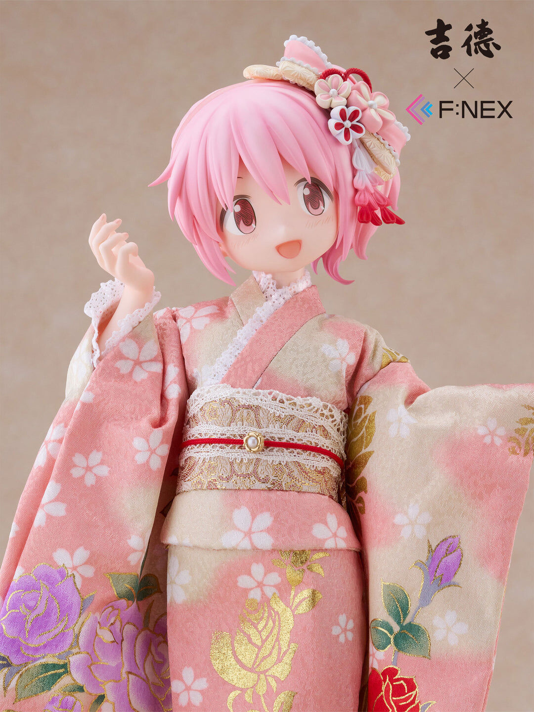 Yoshitoku x F-NEX Madoka Kaname -Japanese Doll- 1/4 Scale Figure - Image 13