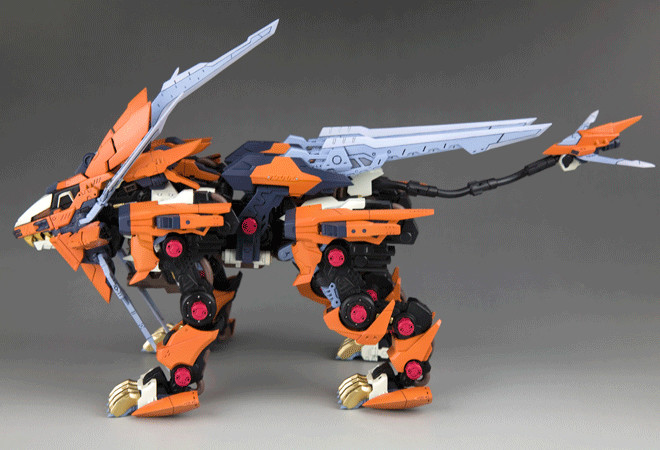 Zoids - RZ-041 Liger Zero Schneider - Highend M... - angle view 3