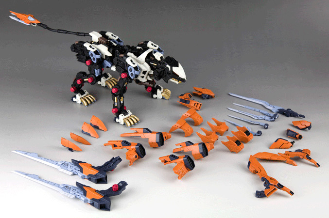 Zoids - RZ-041 Liger Zero Schneider - Highend M... - angle view 8